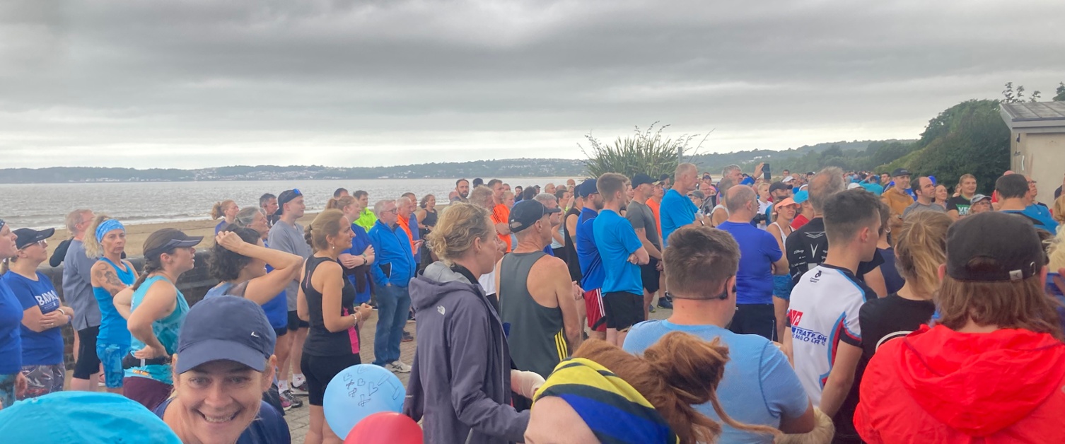 People getting ready to take part in a parkrun