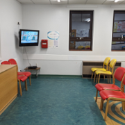 Childrens outpatients waiting room, Singleton Hospital.png
