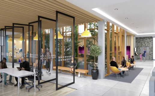 an illustration of the wellness centre