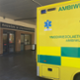 Ambulance outside Morriston Hospital