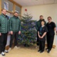 Image shows a group of people standing
