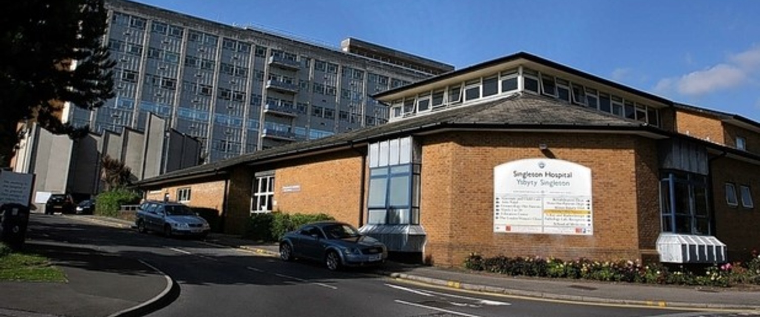 An exterior image of Singleton Hospital