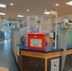 Picture of drop off box at the Enquires desk, at Singleton Hospital, main outpatient’s entrance.