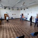 Thumbnail: Image shows patients in a rehabilitation session.