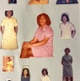 Image shows various pictures of a nurse in different uniform over the years