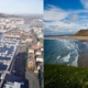 A collage of the Swansea Bay area.