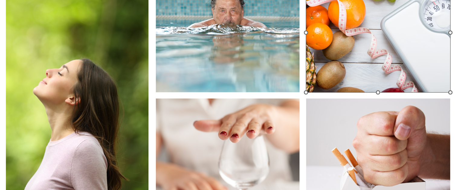 A picture of multiple healthy behaviours