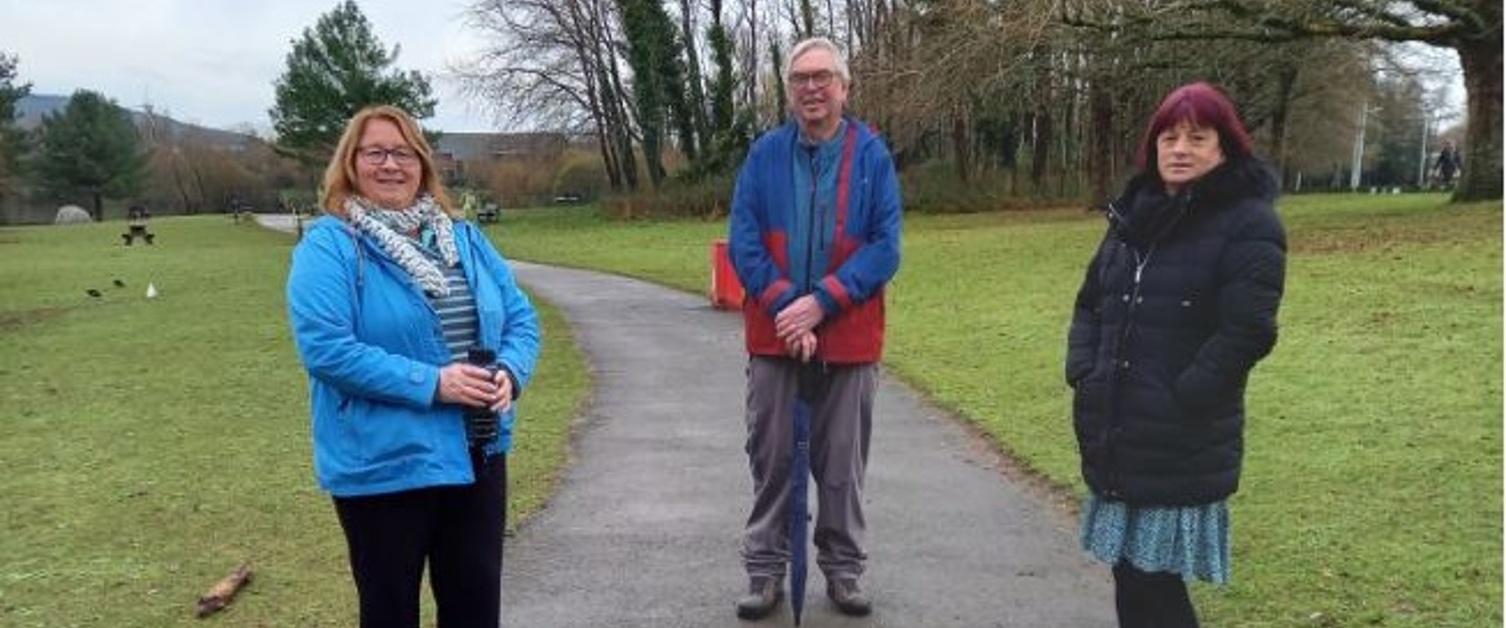 People on the long Covid walk