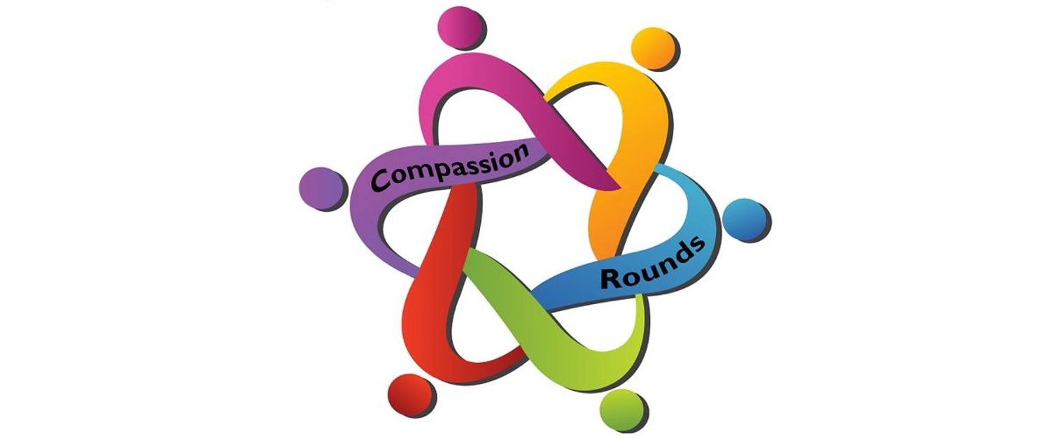 A logo for SBUHB Compassion Rounds