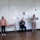Thumbnail: Image shows patients using dumbbells in a rehabilitation session.