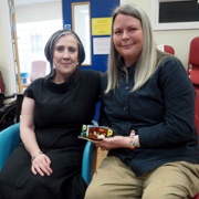 Lego model Maura Walsh and Julia