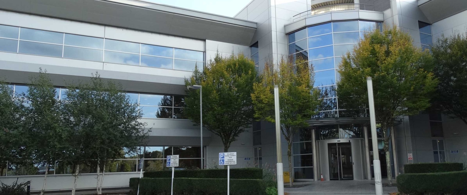 The exterior of Swansea Bay University Health Board head office in Baglan, Port Talbot.