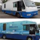 An image of the new mobile vaccination unit called the imbulance
