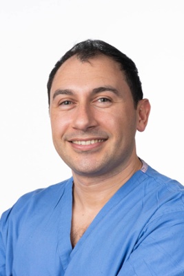 Image shows Dr James Gregoire