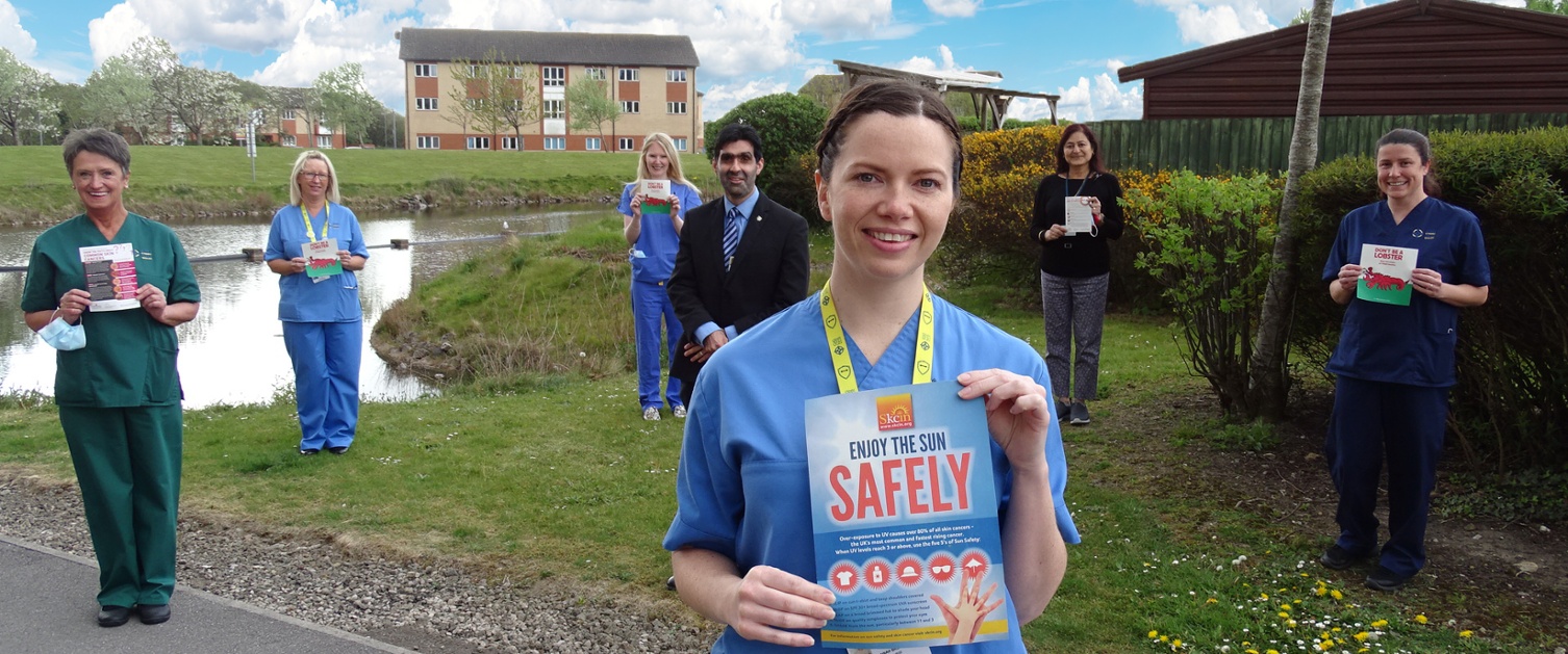 Pictured are members of Swansea Bay UHB