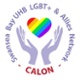 The English logo for Calon