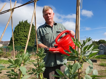 Garden leader Neil Barry