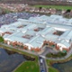 An aerial image of Neath Port Talbot Hospital