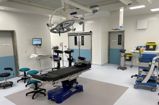 A picture of one of the new theatres at NPT Hospital