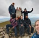 Staff at the summit of Cadair Idris