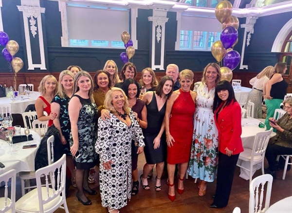 A group of women at an event