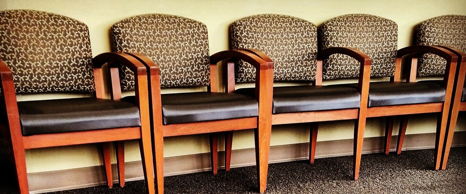 Chairs in a waiting room