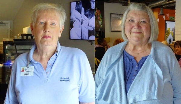 Image shows two people looking into the camera.