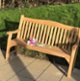 A bench donated to the unit in Ivy
