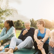 healthy group of people