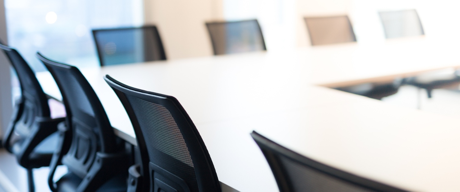 A picture of a board room