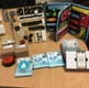 A selection of specialist equipment for dementia patients on a hospital table