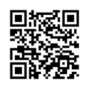 An image of a QR code for the English blood test survey.