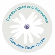 A logo for the Care After Death Service.
