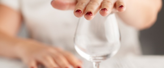 A picture of a wine glass