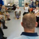 The strength and balance class at Gorseinon Hospital