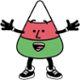 Image shows Mistar Urdd the mascot of Urdd Gobaith Cymru.