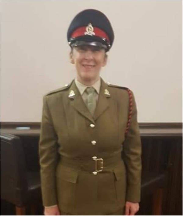 Sharon Penhale in her uniform