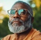 A picture of a man liiking pensive