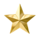 a picture of a gold star
