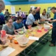 Members of the public during a cookery workshop
