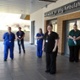 OPAS team members outside Morriston Hospital