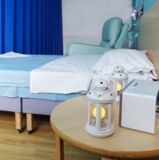 Birth Centre Bed and lamps.jpg