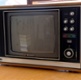 An old-fashioned 12-inch TV