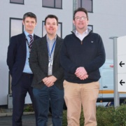 Professor Dean Harris, Andy Cunningham, Professor Jeffrey Stephens