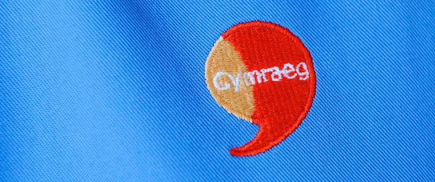 Logo used to show people speak Welsh