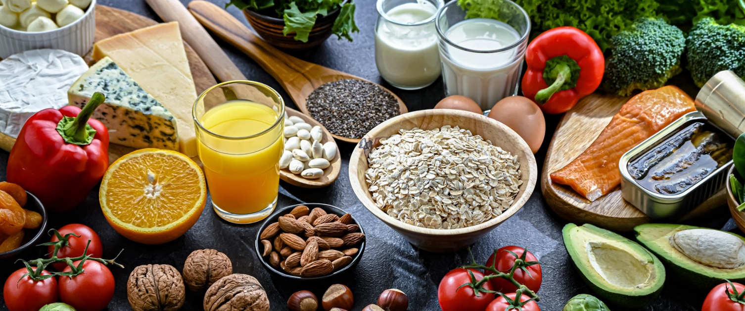 A picture of a balanced diet