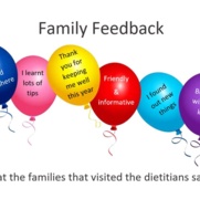 Dietetics - family feedback