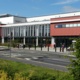 Exterior view of Main Entrance to Morriston Hospital.