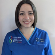 Research nurse Tabitha Rees