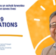 An older man smiling to camera, with text promoting this autumn